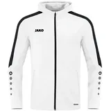 Jako Power Kapuzenjacke weiß 4XL