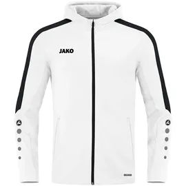 Jako Power Kapuzenjacke weiß 4XL