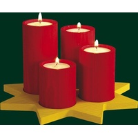 Adventskranz Stumpenlicht Teelichthalter Erzgebirge Weihnachtsschmuck NEU 04320