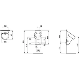 Laufen VAL Absaugurinal (H840286A000001)