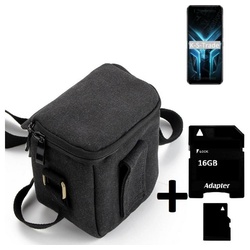 K-S-Trade Kameratasche für Sony ZV-1, Umhängetasche Schulter Tasche Tragetasche Kameratasche Fototasche schwarz