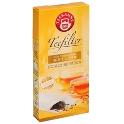 TEEKANNE 80er-Pack Teefilter weiß
