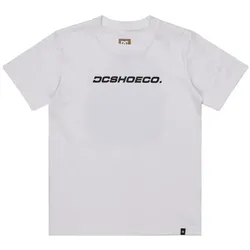Shirttop DC SHOES "Whereabouts", Kinder, Gr. 14(155-164cm), weiß, [Hauptstoff] 75% Baumwolle, 25% Baumwolle, Tops