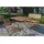 gardenson Lindau Garten-Essgruppe 5-tlg. Klapptisch 120 cm beige klappbar 561488