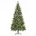 vidaXL Künstlicher Weihnachtsbaum Gefrostet mit Beleuchtung Grün/Weiß 210 cm