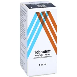 TOBRADEX 3mg/ml / 1mg/ml Augentropfensuspension 5 ml
