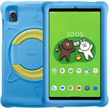 Blackview Tab 60 Kids, Android 13 Kinder-Tablet, 8GB+128GB(1TB Externe SD-Karte), 8,68'' HD+ IPS-Bildschirm, Dual SIM 4G LTE+WiFi, 6050mAh Akku, 5MP+8MP Kamera, Bluetooth, Dual Box Lautsprecher Blau