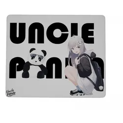 Uncle Panda Candy Girl Gaming-Mauspad - Weiß