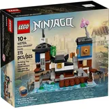 LEGO NINJAGO 40704 Micro Docks Bauset - Miniaturversion von NINJAGO City Docks mit Markt, Tearoom, Arcade und Apartments (275 Stück)