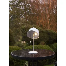 Star Trading LED-Solarlampe-'Cervia', weiss, Kunststoff, - Weiß