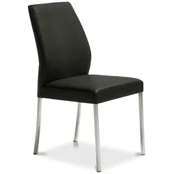 Komfort & Wohnen Stuhl Game 6193-JA Leder Schwarz