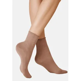 Kunert Sensual Cotton Socken 1-Paar Braun 39-42