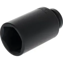 Gedore red Schlagschraubereinsatz, Nuss, 1/2" 12,5 mm Antrieb, 6-kant, SW 32 mm, lang, maschinenbetätigt, Auto/KFZ, R63003215
