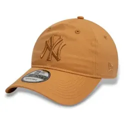 New Era für Herren. 60595474 New York Yankees Liga wesentlich 9Twenty beige Kappe (OSFA), Lässig, Baumwolle