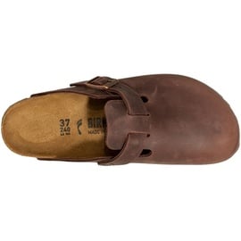 Birkenstock Boston Nubukleder geölt schmal habana 43