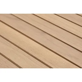 LC Garden Unicamo Ausziehtisch 180 x 90 x 75 cm Aluminium/Teak Natur
