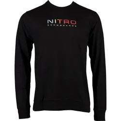 Nitro Team Ls Pullover 25, Größe: XXL, Farbe: BLACK