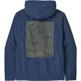 Patagonia Strataspire Uprisal Hoody Damen/Herren Kapuzenpullover clement blue L