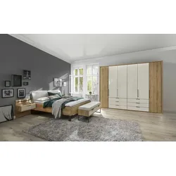 Bettanlage   ¦ holzfarben