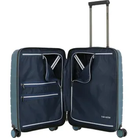 Travelite Air Base 4-Rollen Cabin 55 cm / 43 l eisblau