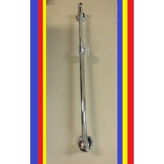 Duschstange ca.110cm variabel leichte Brausestange Wandstange mit Brausehalter.