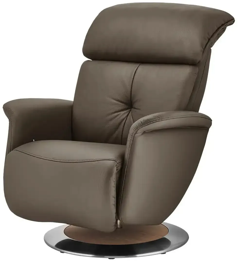 himolla Funktionssessel Leder 7708 , braun , Maße (cm): B: 79 H: 99 T: 101.0