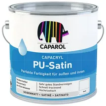 Caparol Capacryl PU-Satin 2.5 Liter Weiß