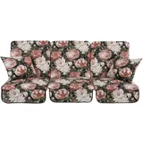 Patio Auflage 180 x 60 x 5 cm mehrfarbig 3-tlg.