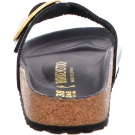 Birkenstock Madrid Big Buckle Naturleder Lack High Shine Black 39
