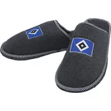 HSV Hamburger SV Filzpantoffel Gr. 39-40 - Grau/Blau - 39-40