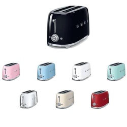 TSF01 Toaster für 2 Scheiben im 50er Jahre Retro Design
