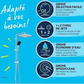 Grohe Vitalio Comfort 250 Flex Chrom 26698001