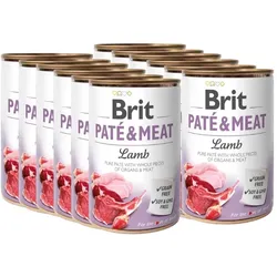 BRIT PATE & MEAT LAMB 12x400g