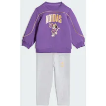 adidas DISNEY MINNIE MAUS JOGGINGANZUG SET - active purple/semi Ice tangerine 86