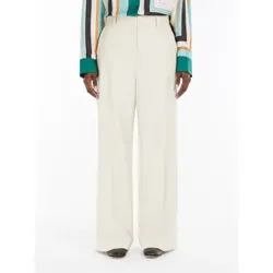 Weekend Max Mara für Damen. 2515131141600 Angola Palazzo Hose sand (42), Beige, Lässig, Wolle