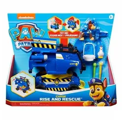 Spin Master 41518 - Paw Patrol Chases Rise and Rescue verwandelbares Spielzeugauto
