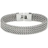 aniston jewelry & watches Edelstahlarmband Schmuck Geschenk Meshkettengliederung edelstahlfarben 19 cm