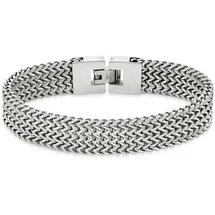 aniston jewelry & watches Edelstahlarmband Schmuck Geschenk Meshkettengliederung edelstahlfarben 19 cm