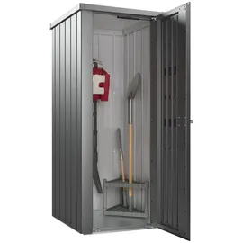 Biohort Terrassenschrank Julia Gr. L High Dunkelgrau-Metallic
