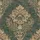 Profhome Barock Tapete 379011 Grün/Gold 5,33 m2 0,53 x 10,05 cm
