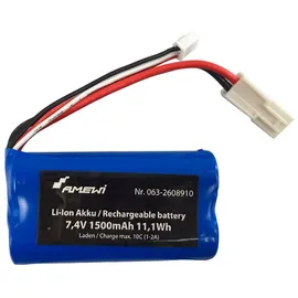 AMEWI Akku Lithium-Ionen 1500 mAh