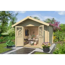 Weka Gartenhaus 209 3,33 x 3,1 x 2,61 m natur