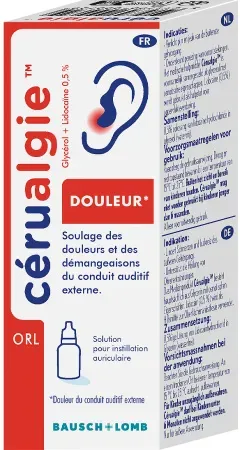 Bausch&Lomb CeruAlgie Ohrlösung Gegen Schmerzen Flakon 7g