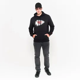 New Era Hoodie schwarz XXL