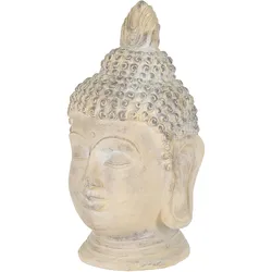 ECD Germany Buddha Kopf Statue Skulptur Dekofigur Feng Shui Kunststein Polyresin 78 cm