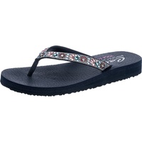 Skechers Meditation Garden Bliss Sandale, Navy, 39 EU - 39 EU