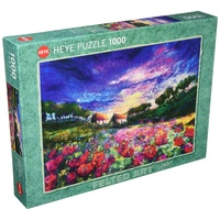 Heye Puzzle Sundown Poppies 1000 Teile)