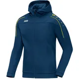 Jako Classico Kapuzenjacke nightblue/citro L