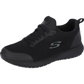 SKECHERS Squad Sr Myton Sneaker, Black Textile Synthetic, 42