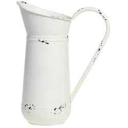 Chic Antique Eisen Kanne zum Dekorieren, 30,5x23x13,5 cm